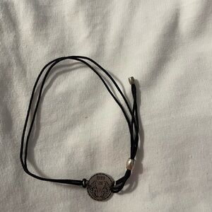 Alex and Ani Sterling Silver Adjustable Cord Bracelet